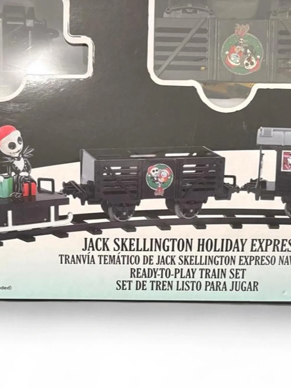 Disney Nightmare Before Christmas Jack Skellington Holiday Express Train Set